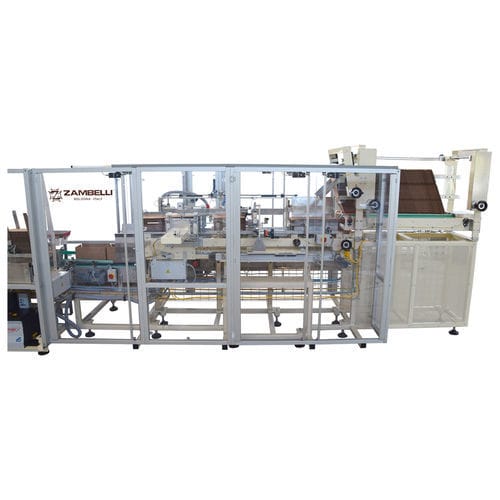 Formadora de cajas de cartón automática - RSC - Zambelli S.r.l. - cola hot-melt / cinta adhesiva / con gran cadencia de trabajo