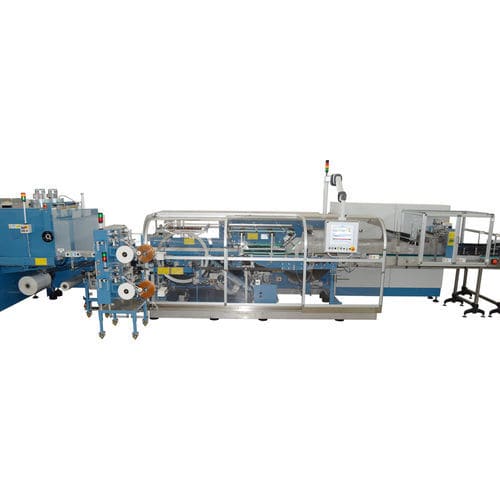 Retractiladora automática - LFT - Zambelli S.r.l. - para botellas de plástico / con túnel de retracción / doble