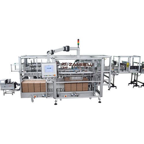 Encajadora wraparound - WR Series - Zambelli S.r.l. - automática / controlada por PLC / para botellas