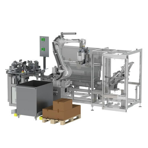 Célula robotizada de alimentación - AFS 500 - Goldfuss engineering GmbH - de empaque / de carga / para piezas pequeñas