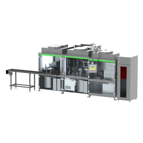 Célula robotizada de cultivo celular - Goldfuss engineering GmbH - para laboratorio / con robot colaborativo