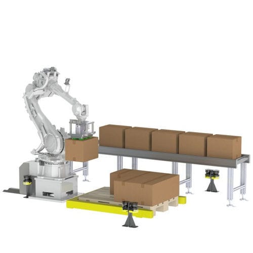 Célula robotizada de depaletización - DP - Goldfuss engineering GmbH
