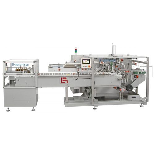 Encartonadora horizontal - AS 150 - BERGAMI PACKAGING SOLUTIONS SRL - para la industria farmacéutica / para la industria cosmética / compacta