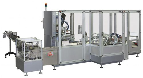 Encartonadora formadora de barquilla horizontal - FA 60 - BERGAMI PACKAGING SOLUTIONS SRL - para la industria cosmética / para la industria agroalimentaria / para la industria farmacéutica