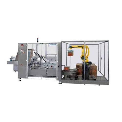 Encajadora-paletizador horizontal - KP 15 - BERGAMI PACKAGING SOLUTIONS SRL - automático / para aplicaciones industriales / compacto