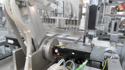 Máquina de inserción alimentos - 2 Axis Brutus - BERGAMI PACKAGING SOLUTIONS SRL - para la industria cosmética / para la industria farmacéutica / automática