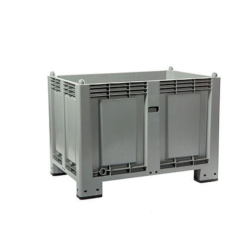 Caja-palé de PP - 600 PLUS - Interbox S.A. - de uso alimentario / grande / con 4 ruedas