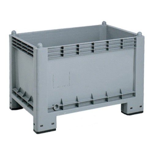 Caja-palé de PP - 300 PLUS - Interbox S.A. - de uso alimentario / grande / con 4 ruedas