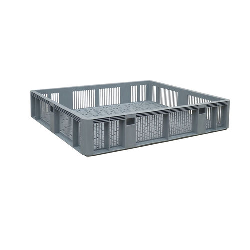 Caja-palé calada - 280 - Interbox S.A. - de PEAD / para almacenamiento / de transporte