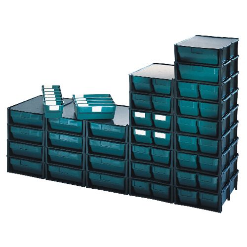 Cajonera para el almacenamiento de piezas pequeñas - Alfa Mec - Interbox S.A.