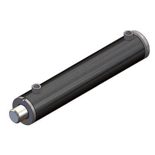Cilindro hidráulico - 300 series - Bastimec - de pistón / de doble efecto / ISO