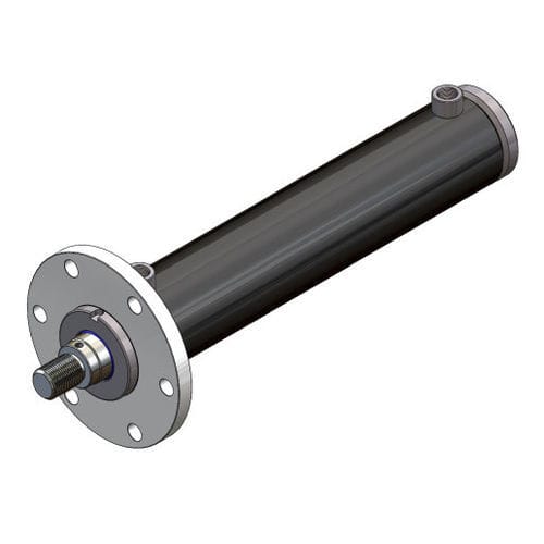 Cilindro hidráulico - 500 series - Bastimec - de pistón / de doble efecto / ISO