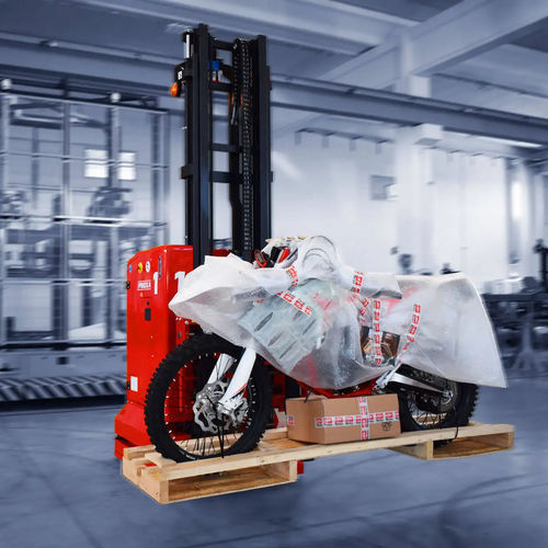 Robot móvil autónomo (AMR) de manipulación - LIFTER series - Proxaut Srl AGV Technology - alimentado por batería / con horquilla