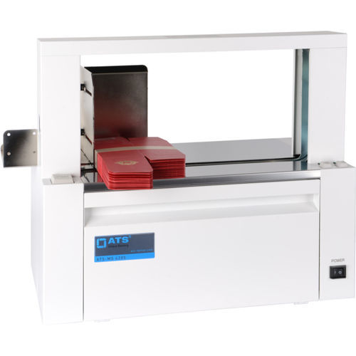 Máquina de colocación de cinta automática - ATS-MS 420S - ATS-Tanner GmbH Banderoliersysteme - móvil / de mesa / horizontal