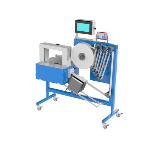 Máquina de colocación de cinta automática - US-2000 AST-BM-TTP - ATS-Tanner GmbH Banderoliersysteme - con pantalla táctil / de mesa / móvil