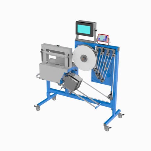 Máquina de colocación de cinta automática - US-2000 AST-TTP - ATS-Tanner GmbH Banderoliersysteme - con pantalla táctil / de mesa / móvil