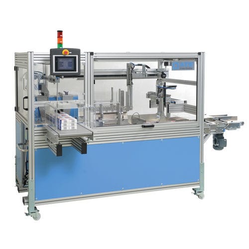 Máquina de colocación de cinta automática - US-2000 SCB-PH - ATS-Tanner GmbH Banderoliersysteme - con pantalla táctil / de mesa / móvil