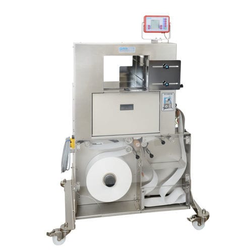 Máquina de colocación de cinta automática - US-2100 AD-R - ATS-Tanner GmbH Banderoliersysteme - con pantalla táctil / móvil / de mesa
