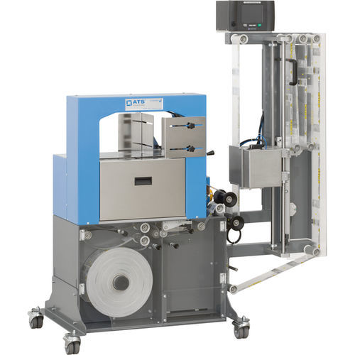 Máquina de colocación de cinta automática - US-2100 TTP - ATS-Tanner GmbH Banderoliersysteme - móvil / con impresora / horizontal