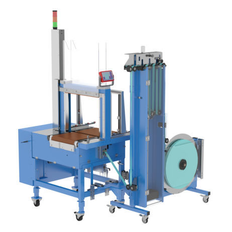 Máquina de colocación de cinta automática - US-2000 TRW-FD-J - ATS-Tanner GmbH Banderoliersysteme - con pantalla táctil / móvil / de mesa