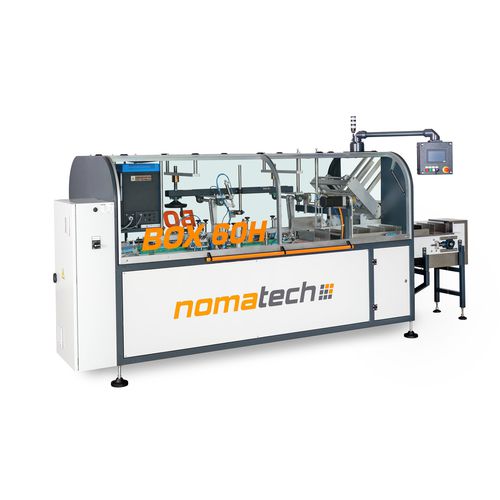Estuchadora horizontal - BOX 60H - NOMATECH s.r.o. - para la industria agroalimentaria / automática