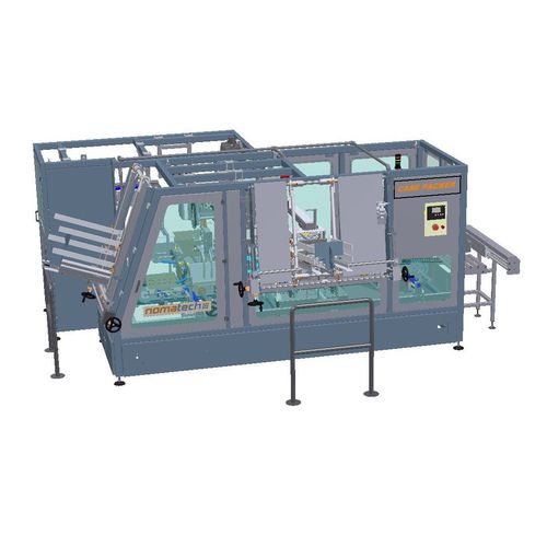 Encajadora horizontal - NOMATECH s.r.o. - enteramente automática / para cajas / de bolsas