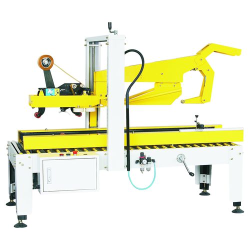 Precintadora de cartón varias solapas - BOX CS 3A - NOMATECH s.r.o. - cinta adhesiva / automática