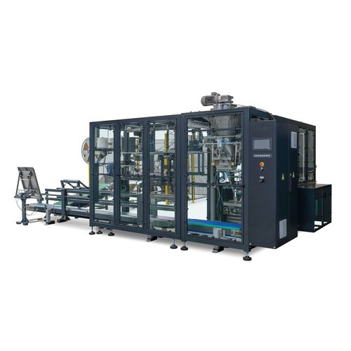 Llenadora enteramente automática - GOLEM FLEXI - NOMATECH s.r.o. - de bolsas / para productos alimentarios / para pulverulentos
