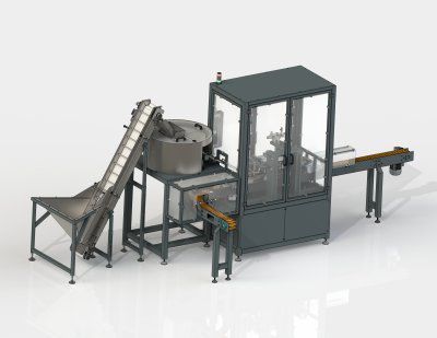 Colocadora de tapadera automática - NOMATECH s.r.o. - para la industria agroalimentaria