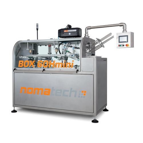 Estuchadora horizontal - BOX 60H mini - NOMATECH s.r.o. - para la industria agroalimentaria / totalmente automática