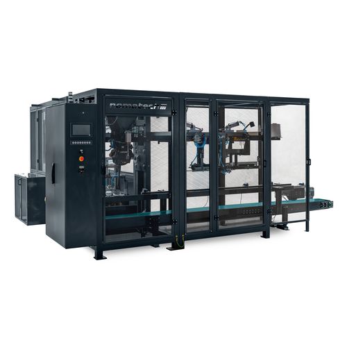 Llenadora enteramente automática - GOLEM - NOMATECH s.r.o. - de bolsas / para granulados / para productos alimentarios