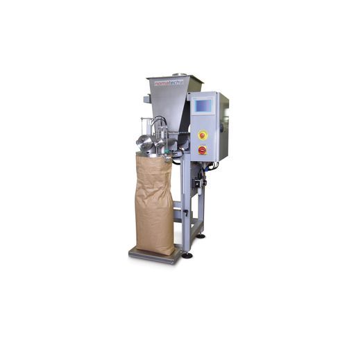 Llenadora semiautomática - GOLEM BASIC - NOMATECH s.r.o. - de bolsas / para productos alimentarios / para pulverulentos
