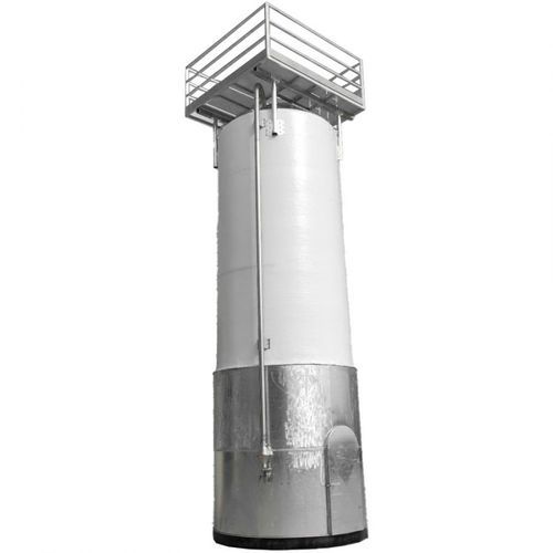 Silo para la industria - SIAG series - Intech Srl - para transporte / de acero galvanizado / de poliéster