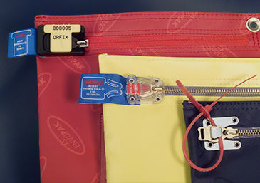 Precinto de seguridad para bolsas - 1000068 series - orfix International GmbH - de plástico / resistente a manipulaciones