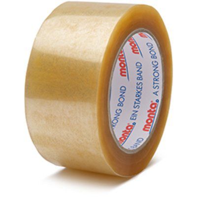Cinta adhesiva de empaque - MONTA 342 - monta Klebebandwerk GmbH - de polipropileno / goma / transparente