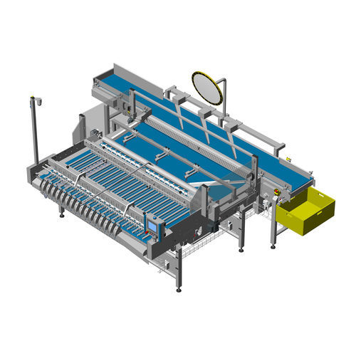 Sistema de transferencia de productos a granel - countfeeder ST - TG-Packaging bvba - de producción