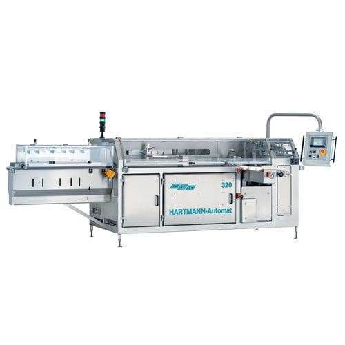 Máquina de embalaje automática - VS 320 SV 12 T - TG-Packaging bvba - con film / para la industria panadera / para la industria agroalimentaria