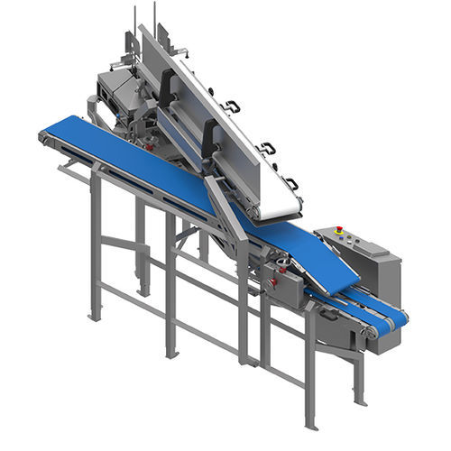 Empacadora de bandejas horizontal - PORTION-2-PACK 135 - QUPAQ A/S - de carga superior / automática / de llenado
