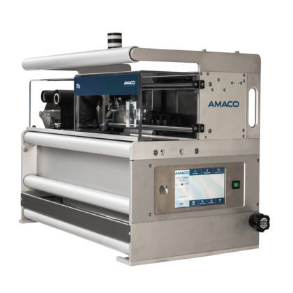 Impresora de transferencia térmica - TTs IC - AMACO GmbH - de pie / monocroma / de alta velocidad