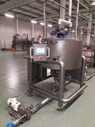 Cocedor industrial de vapor - POLO-LTS, s. r. o. - de pasta / para salsa / para confitería