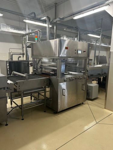 Máquina de recubrimiento de chocolate - POLO-LTS, s. r. o. - para la industria agroalimentaria / de acero inoxidable