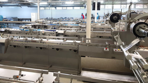 Máquina de embalaje automática - POLO-LTS, s. r. o. - con film / horizontal / para productos alimentarios