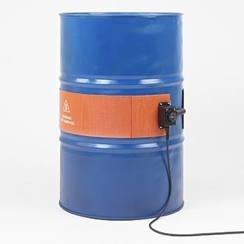 Calentador de bidones abrazadera calefactora - FRF-11 - AMARC SRL - en forma de manta calefactora / de alimentos / de sólidos