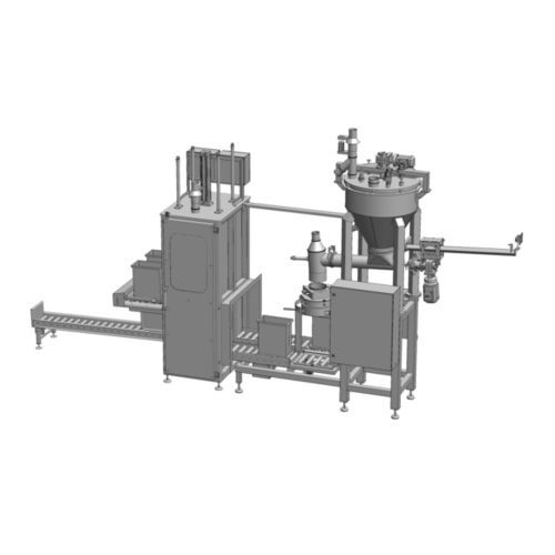 Llenadora automática - RBWS - VOLLENDA-WERK GmbH - de botes / para productos alimentarios / de cartón