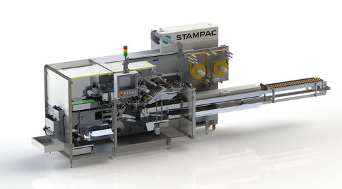 Máquina de embalaje 2 vías - LEKO-KF - Stampac GmbH - automática / de film plegado / para productos alimentarios