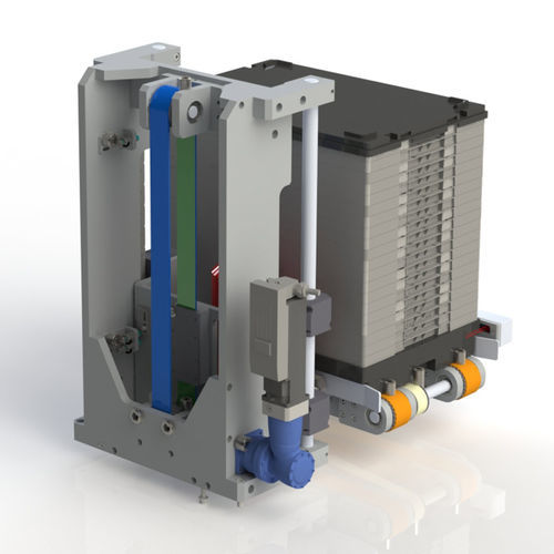 Almacén automático vertical - LEKO-TK Series - Stampac GmbH - apilado / de bandejas