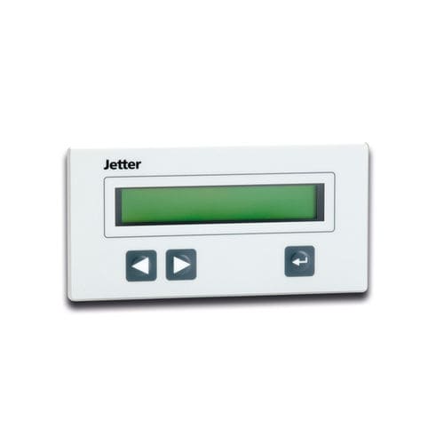 HMI con teclado - LCD 23  - Jetter AG - empotrable / LCD / retroiluminación LED