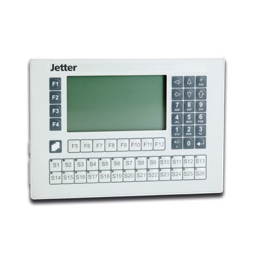 HMI con teclado - BT 15 - Jetter AG - empotrable / móvil / 240 x 128