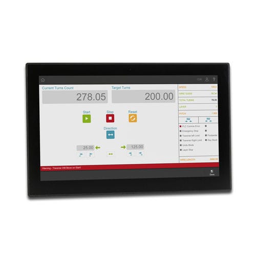 Panel PC TFT LCD - JI-FPC1012 - Jetter AG - retroiluminación LED / pantalla táctil capacitiva PCAP / con pantalla ancha