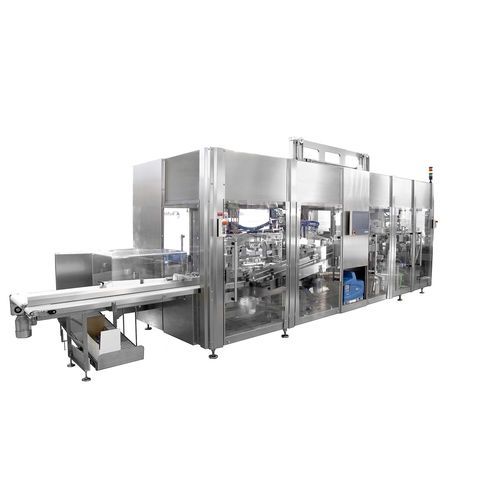 Encajadora automática - SERVOKART C100 - Buhmann Systeme GmbH - para la industria alimentaria / de cartón / para manguera